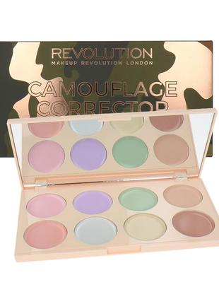 Makeup revolution camouflage corrector palette для контуринга лиця (обличчя) очей1 фото