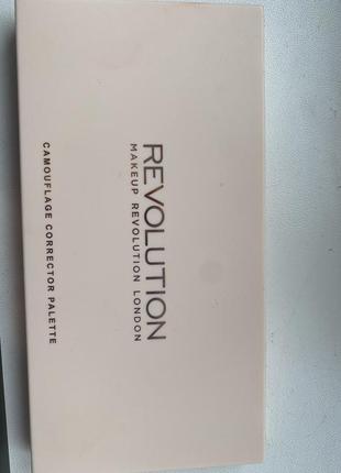 Makeup revolution camouflage corrector palette для контуринга лиця (обличчя) очей6 фото