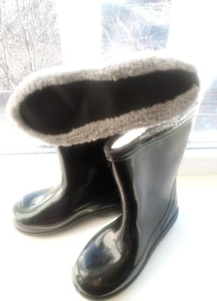 Гумові чобітки, розмір 33, устілка 18-19 см