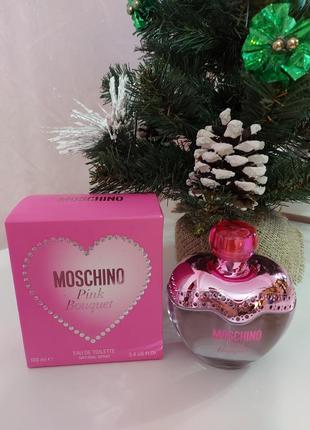 Moschino pink bouquet туалетная вода женская, 100 мл