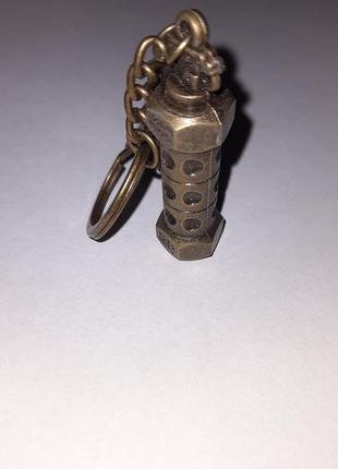 Брелок металлический для ключей или на рюкзак граната ложная decoy cs go