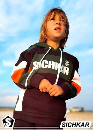 Теплий handmade костюм для хлопчика2 фото