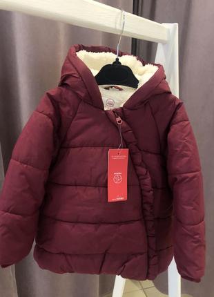 Тепленька куртка від cool club на дівчинку