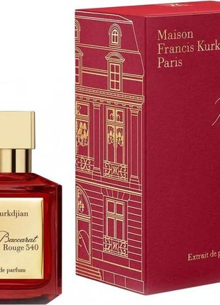 Maison francis kurkdjian baccarat rouge 540 extrait de parfum