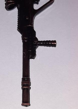 Брелок металлический с карабином для ключей или на рюкзак автомат aug ауг cs go pubg fortnite2 фото
