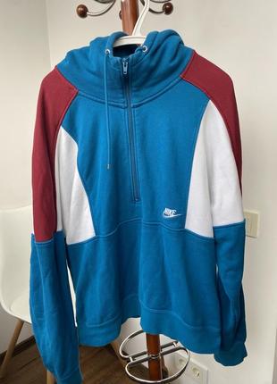 Толстовка nike re-issue half zip hoody3 фото