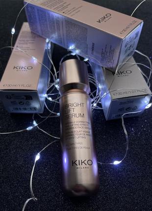 Сироватка для обличчя kiko milano bright lift serum