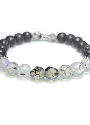 Браслет из натуральных камней stonest line dragon veins