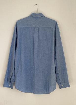Голубая рубашка polo ralph lauren3 фото