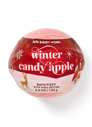 Шарик для ванн bath and body works winter candy apple