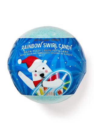 Шарик для ванн bath and body works rainbow swirl candy1 фото