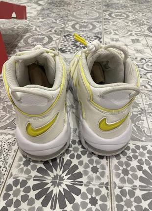 Кросівки nike air more uptempo summit white opti yellow4 фото