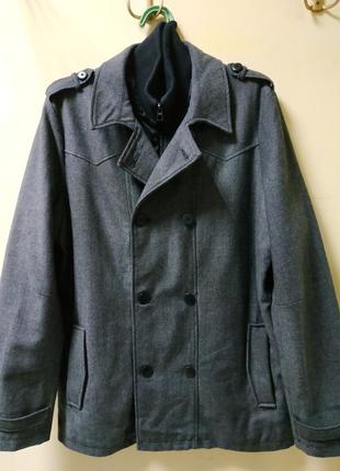 Мужское демисезонное пальто cropp1 фото