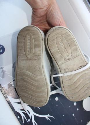 Ботинки кроссовки на девочку серебряные кожаные 23 размер5 фото