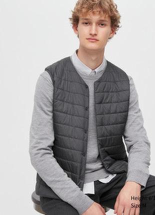 Жилет пух uniqlo
