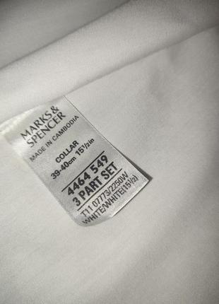Стильна сорочка marks&spencer, tailoring, easycare, р. l