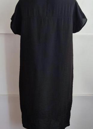 Чёрное платье балахон cos5 фото