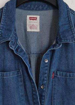 Джинсовий комбінезон levis з поясом9 фото