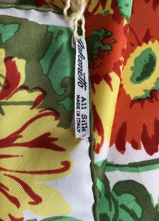 Большой брендовый шелковый платок платок2 фото