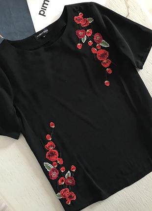 Крута блузка з нашивками cameo rose