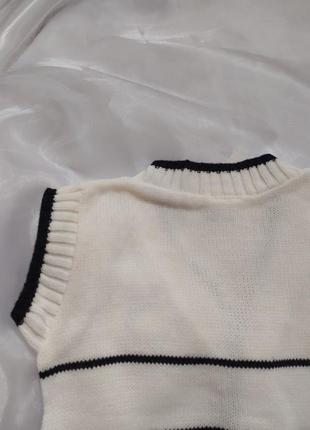 Дитяча жилетка 
цвет молока 8