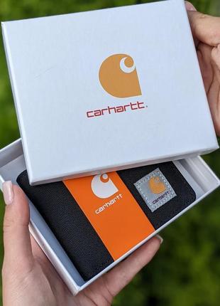 Кошелек carhartt черный сумка барсетка гаманець кархарт3 фото