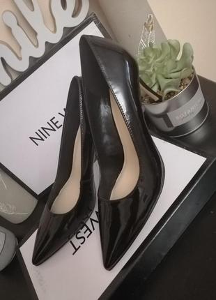 Туфли женские лаковые nine west