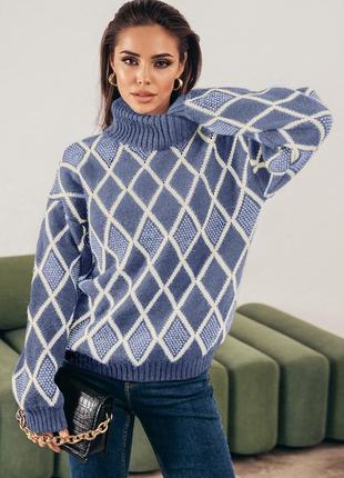 Светр арт. 90157, синий