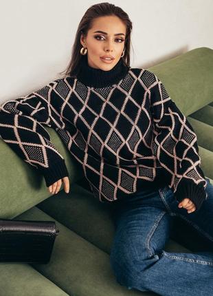 Светр арт. 90157, чорний