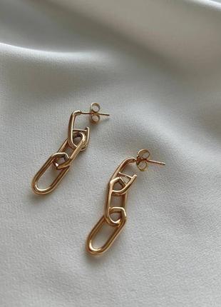 Сережки-підвіски 💛