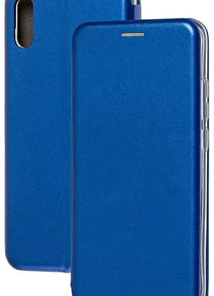 Чехол-книжка оригинал xiaomi redmi 9a (синий)