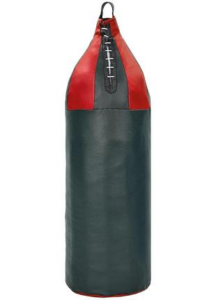 Мішок боксерський шоломоподібний boxer 1005-02 75 см чорний-червоний