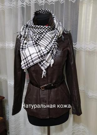 💖👍 шкіряний піджак, жакет, куртка пр-ва швеції