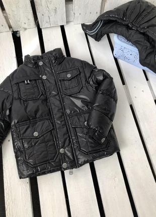 Мега крута брендова куртка зимова twinlife(голандія) для хлопчика 116 см5 фото