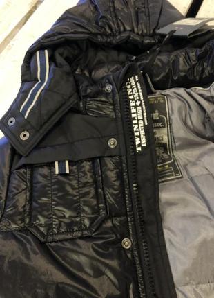 Мега крута брендова куртка зимова twinlife(голандія) для хлопчика 116 см6 фото