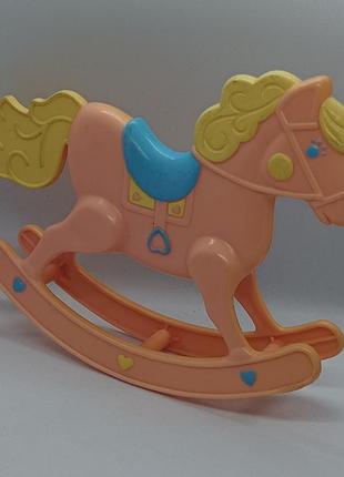 Вінтажна конячка гойдалка mattel 1984