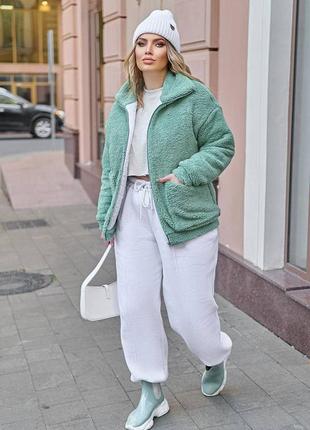 Женская короткая шуба - седди 💚