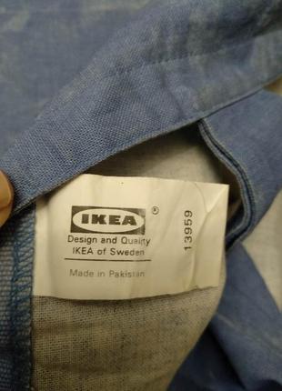 Штора джинсовая ikea4 фото