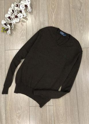 Пуловер джемпер мериносовая шерсть унисекс