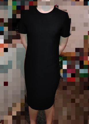 Чёрное платье для девочки oodji6 фото