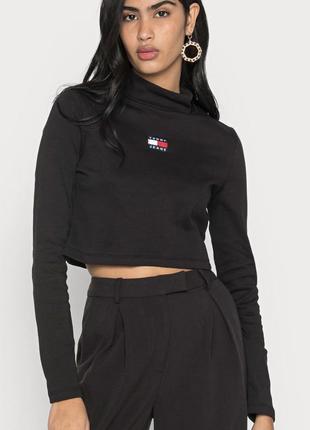 Укороченная кофточка, гольф tommy hilfiger