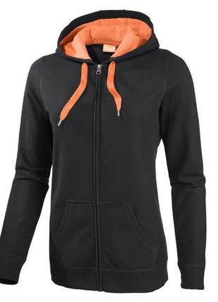 Класна спортивна, чорна кофта, худі, crivit (німеччина), р. s або м