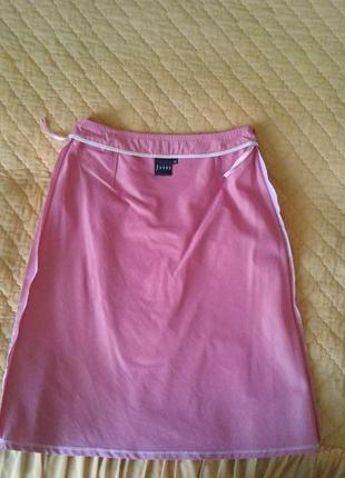 Летняя розовая юбочка jones 38 разм.2 фото