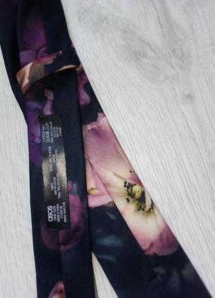 Краватка квітковий принт6 фото