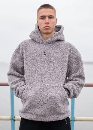 Худі оверсайз ogonpushka shon сіре