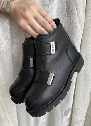 Ботинки кожаные зимние женские абсолютно новые harley davidson оригинал новые 37 24 см