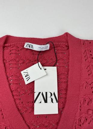 Новый вязанный кардиган zara4 фото