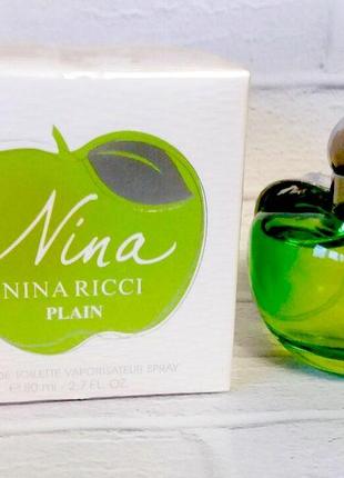 Nina ricci nina plain💥edt оригинал распив аромата затест