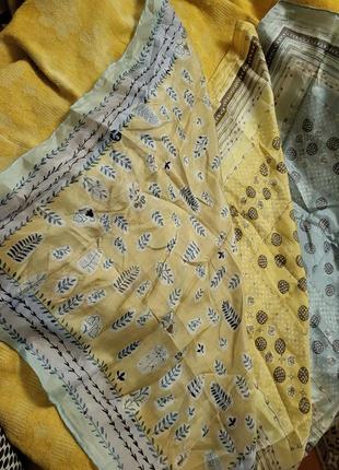 Шейный шелковый платок c&a7 фото