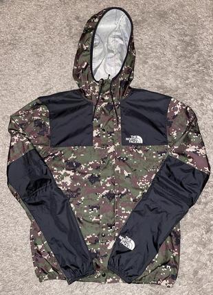 Вітровка the north face pixel camo, оригінал, розмір s